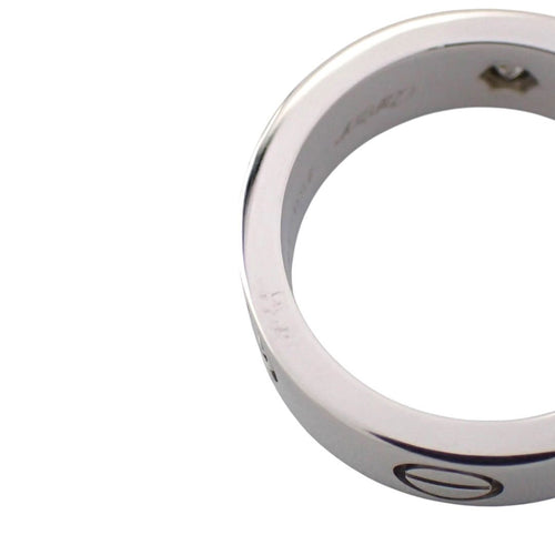 Cartier Ring 48 3P 750 K18 8 Wg Love 4964