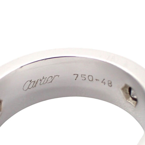 Cartier Ring 48 3P 750 K18 8 Wg Love 4964