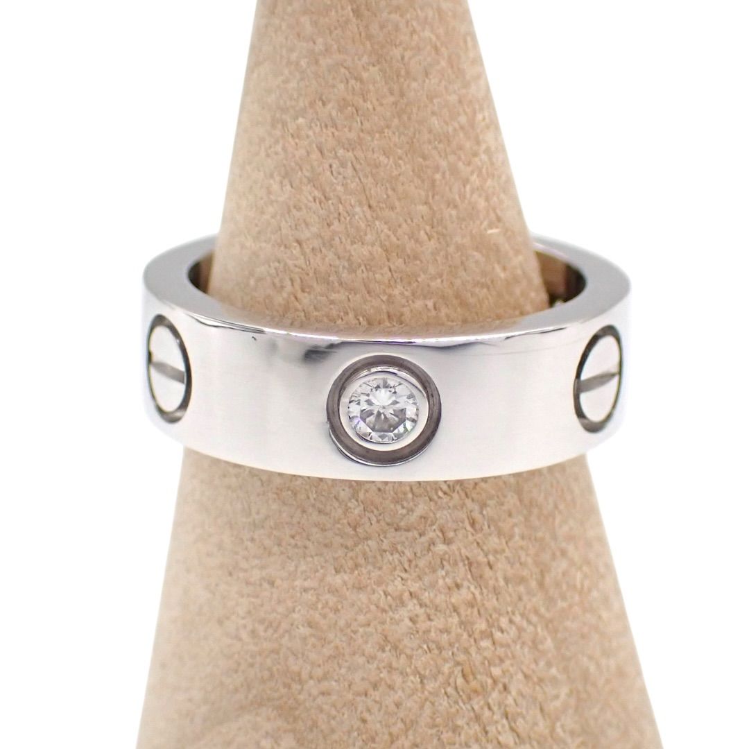 Cartier Ring 48 3P 750 K18 8 Wg Love 4964