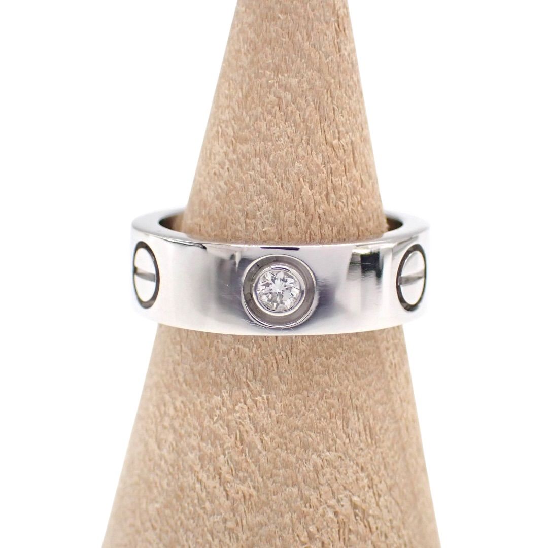 Cartier Ring 48 3P 750 K18 8 Wg Love 4964