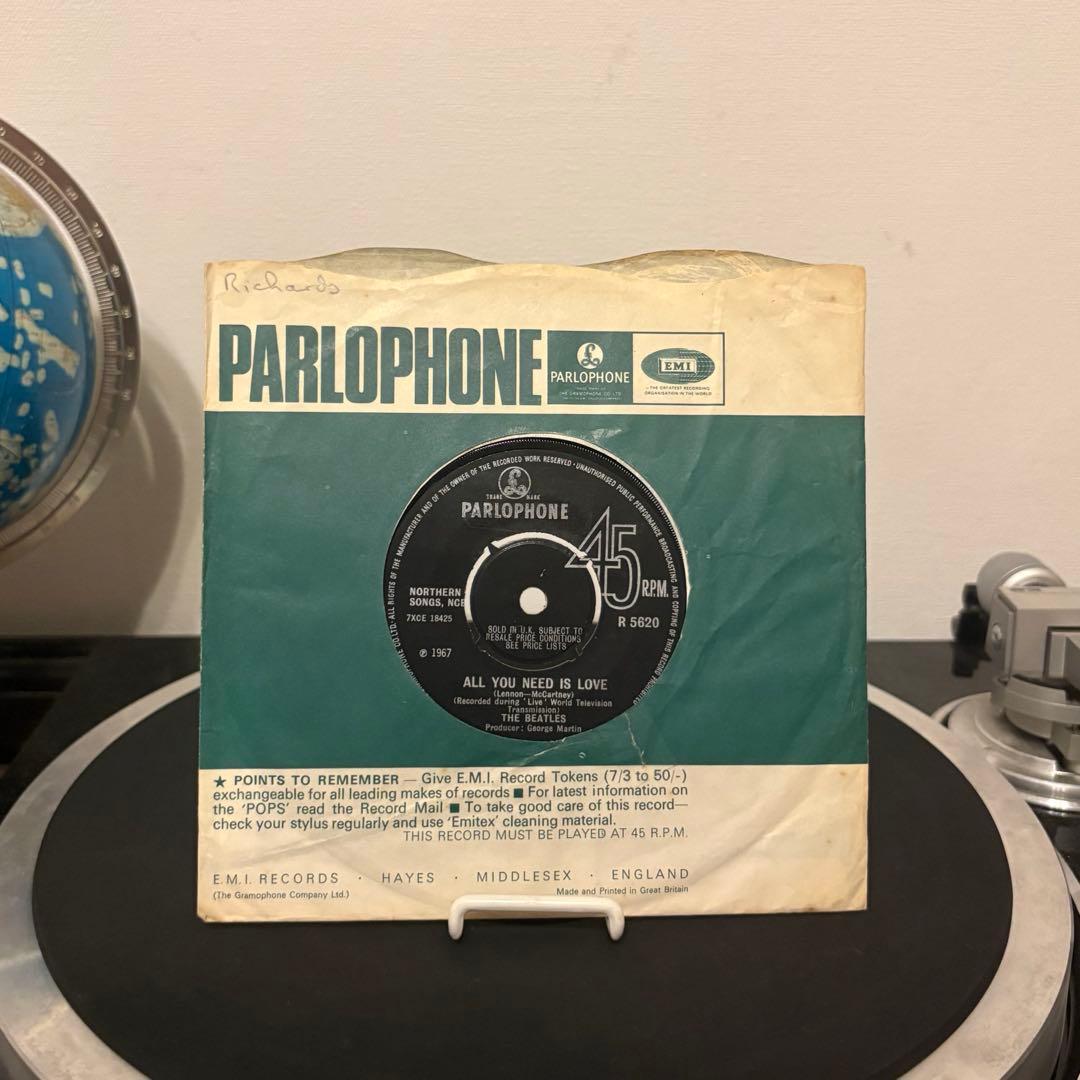 Overseas Music Beatles All Need Is Love Uk 1