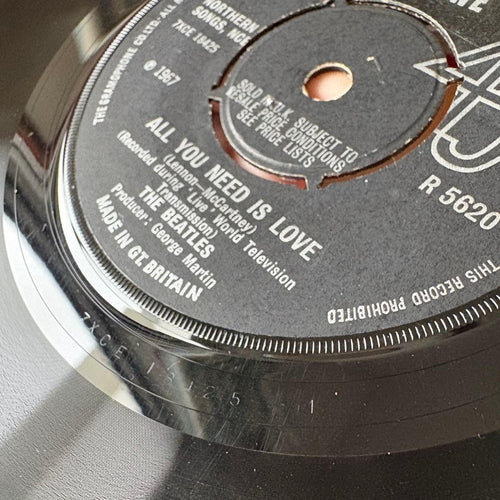 Overseas Music The Beatles All You Need Is Love Uk 1