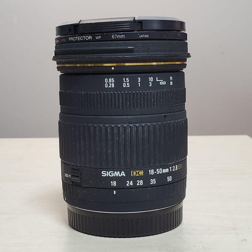 Sigma Zoom Lenses 18-50Mm F2.8 Ex Dc Canon Ef