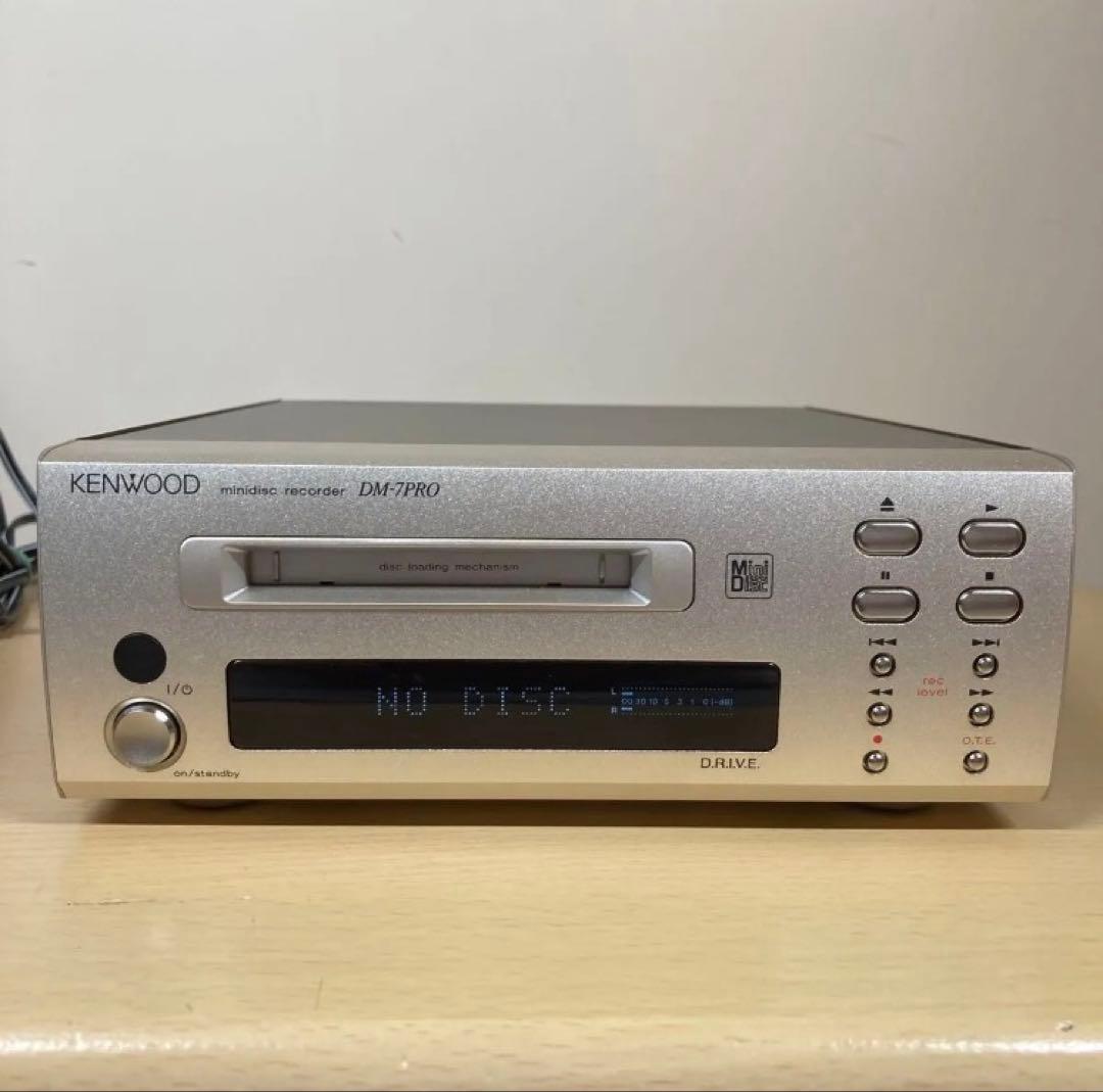 Kenwood Cd, Md Cassette Decks Dm-7Pro