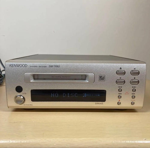 Kenwood Cd, Md Cassette Decks Dm-7Pro