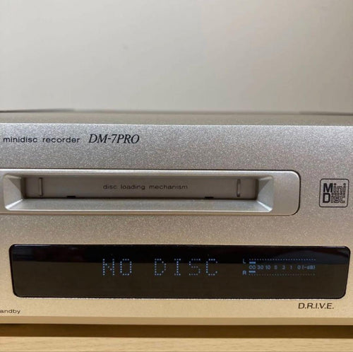 Kenwood Cd, Md Cassette Decks Dm-7Pro
