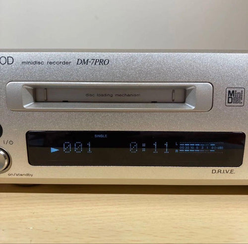 Kenwood Cd, Md Cassette Decks Dm-7Pro