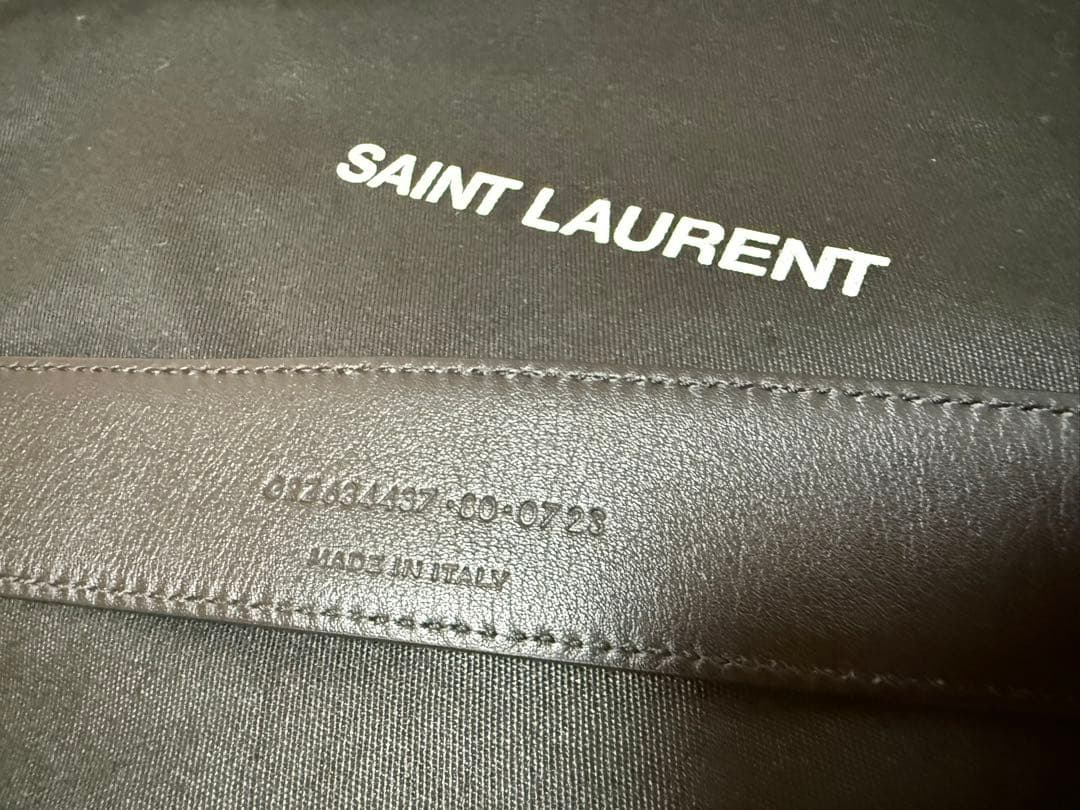 Saint Laurent Paris Belts