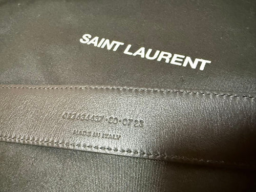 Saint Laurent Paris Belts