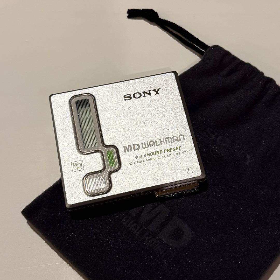 Sony Portable Md Players Mz-E77
