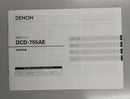 Cd Sacd Player Denon Dcd-755Ae