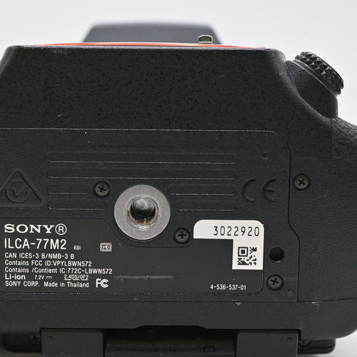 Mirrorless Interchangeable Lips Sony 77 Ii Ilca-77M2