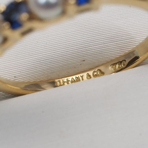 Tiffany Ring 8 K18Yg #194823