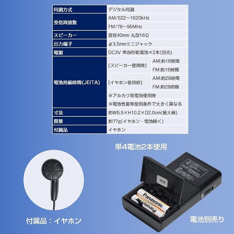 Portable Tv (Elpa) Am/Fm (Er-P62Fl 0