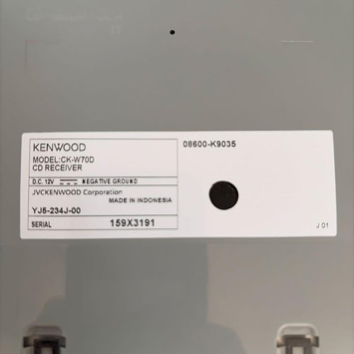 Kenwood Decks, Players Changers Ck-W70D