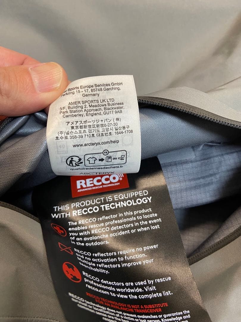 Arc'Teryx Mountain Parkas Beta Sl Jacket Void