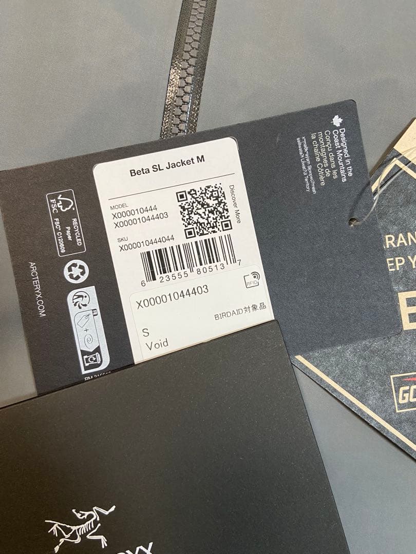 Arc'Teryx Mountain Parkas Beta Sl Jacket Void