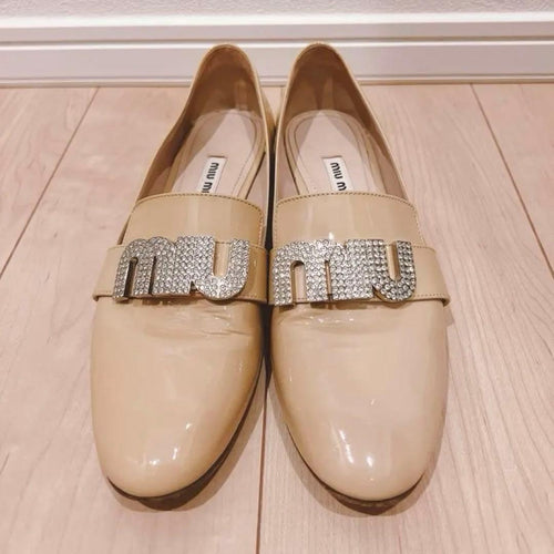 Miu Loafers Dress Shoes