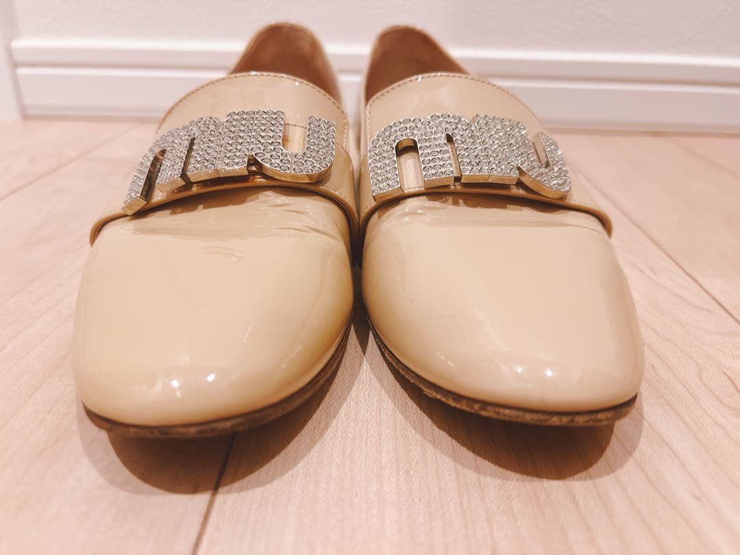 Miu Loafers Dress Shoes