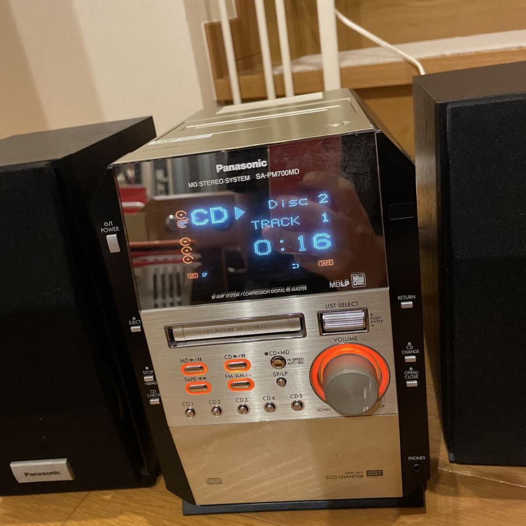 Cd, Md Cassette Decks Sa-Pm700 Stereo System