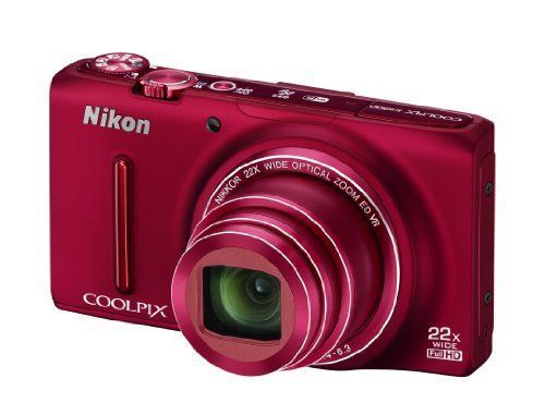 Compact Digital Camera )Nikon Coolpix S9500 22 Wi-Fi S9500Rd