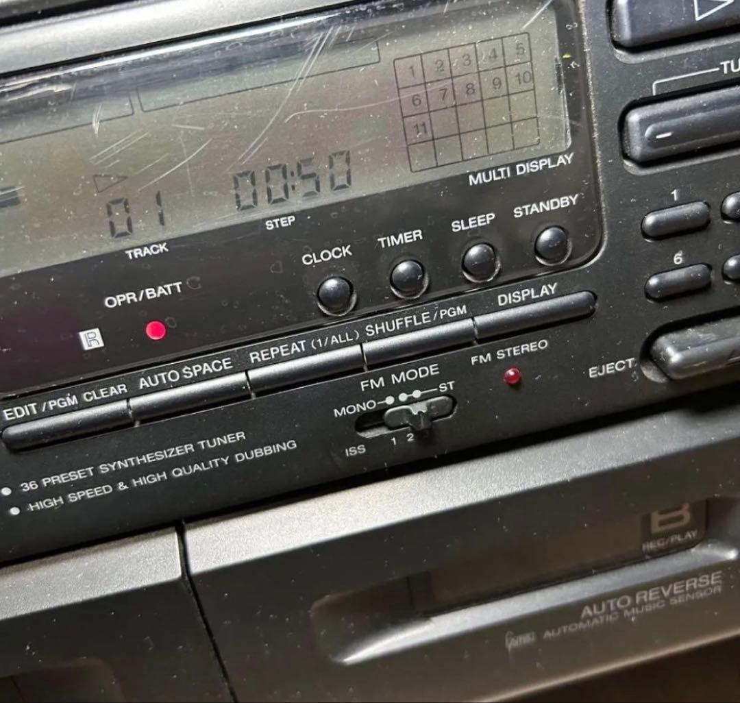 Sony Radios Radio Cassette Players 1990 Cd Cfd-400
