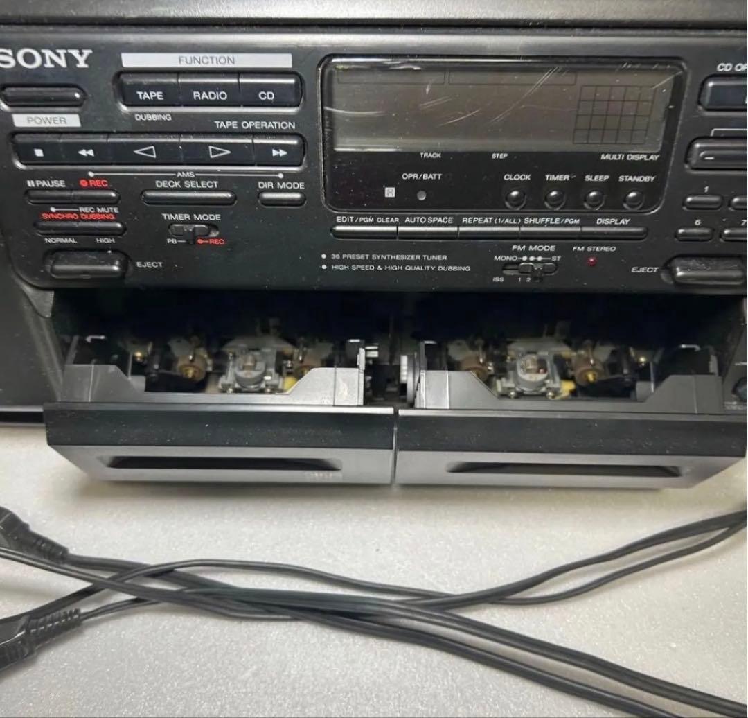 Sony Radio And Boombox 1990 Cd Cfd-400