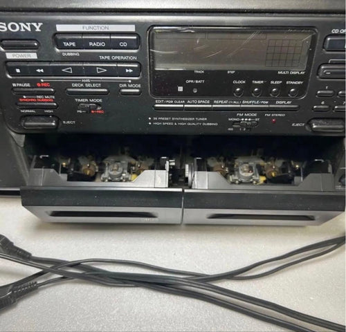 Sony Radios Radio Cassette Players 1990 Cd Cfd-400