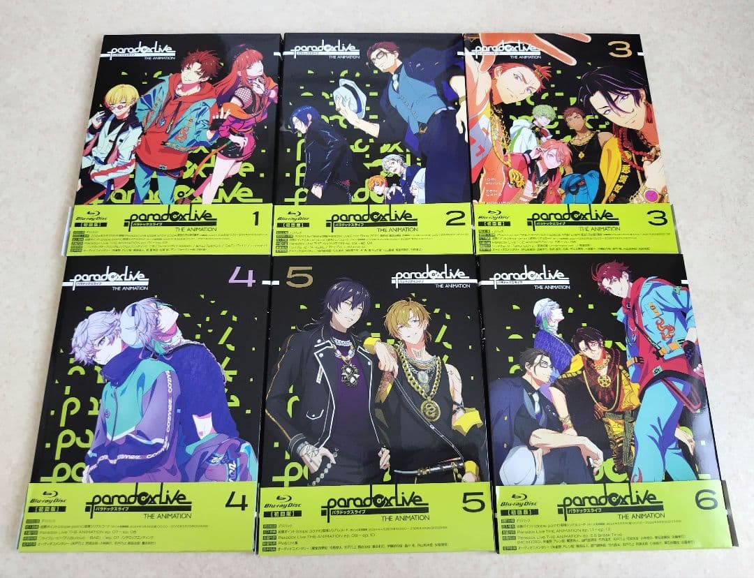 Anime Paradox Live Blu-Ray 1-6