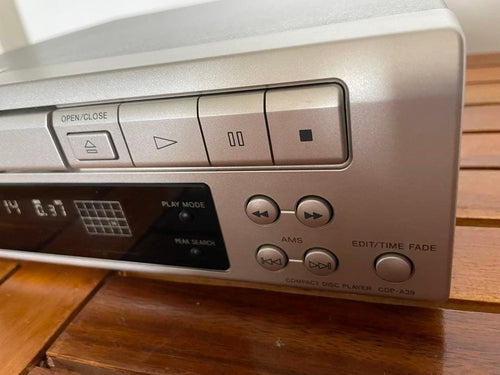 Sony Cd, Md Cassette Decks Cdp-A39