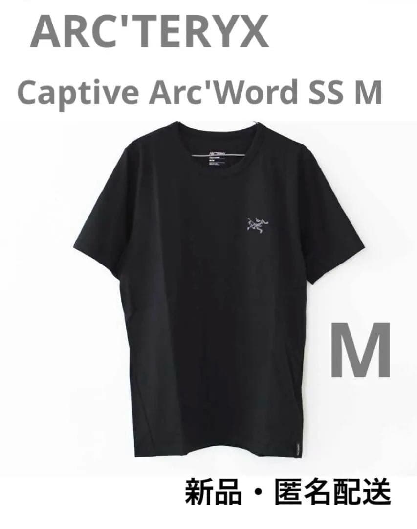 Arc'Teryx T-Shirts Captive Arc'Word Ss M Black