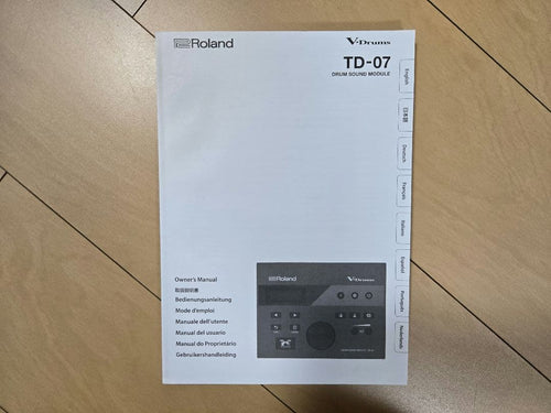 Roland Electronic Drum Td-07 V-Drums