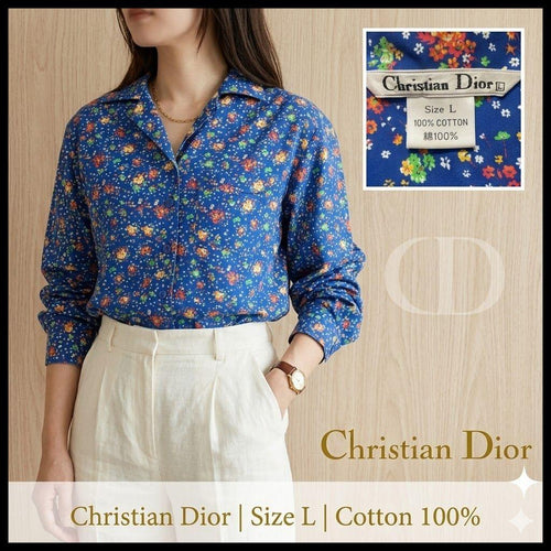 Christian Dior Long-Sleeve 100% L