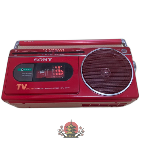 Sony Cassette Player Cfm-120Tv