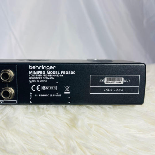 Behringer Equalizer Yamaha Mg10/2