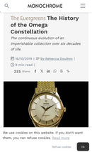 Omega Quartz Watches Constellation