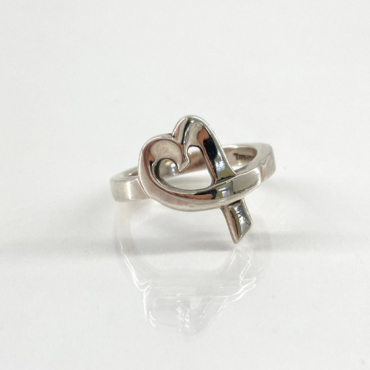 Ring 10 Off Tiffany&Co. Ag925 9.5 4.0G