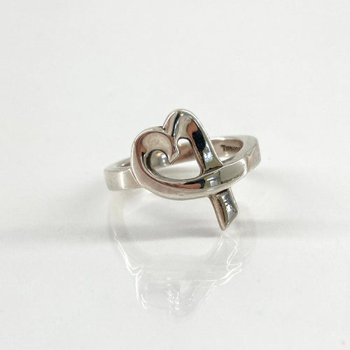 Ring 10 Off Tiffany&Co. Ag925 9.5 4.0G