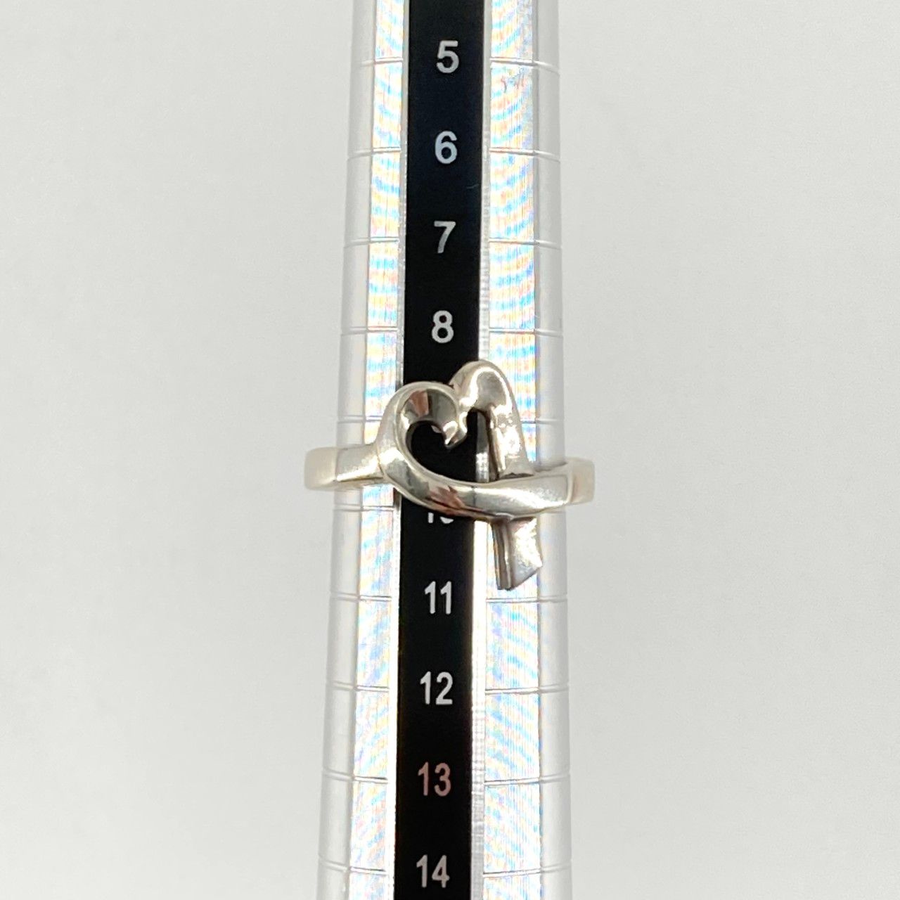 Ring 10 Off Tiffany&Co. Ag925 9.5 4.0G