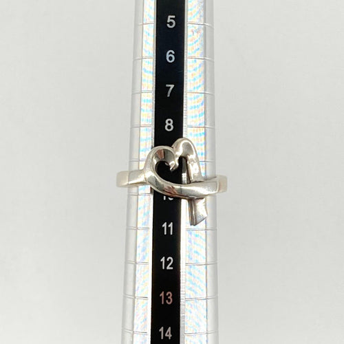 Ring 10 Off Tiffany&Co. Ag925 9.5 4.0G