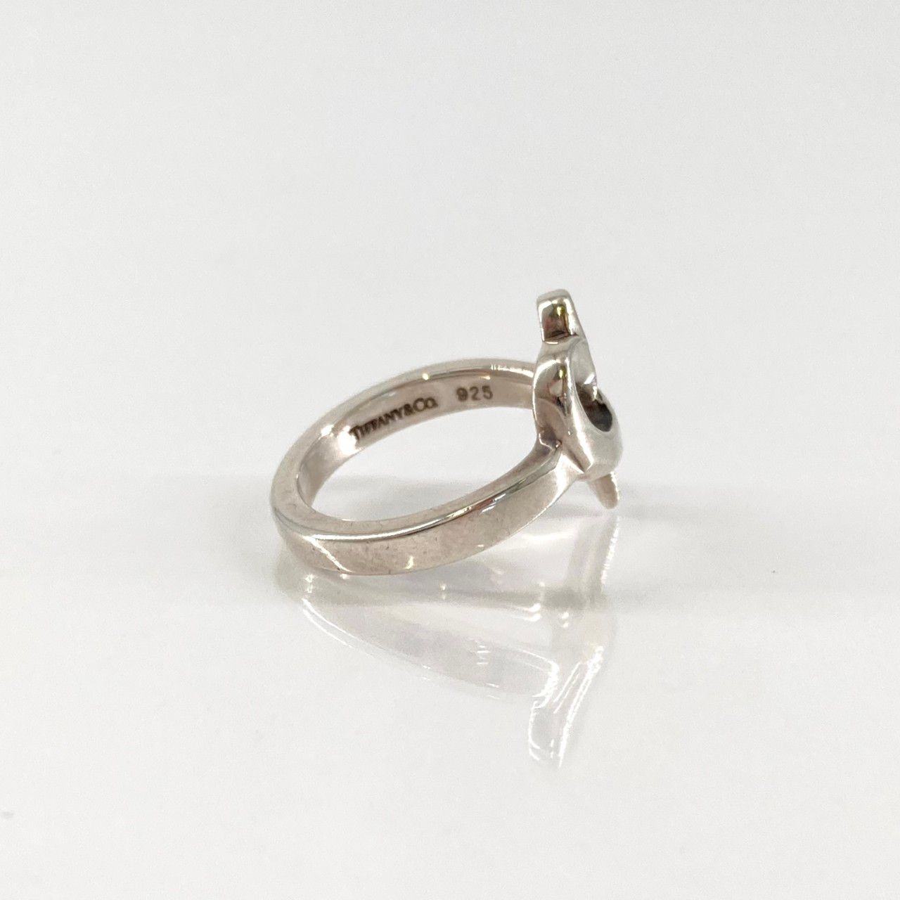Ring 10 Off Tiffany&Co. Ag925 9.5 4.0G
