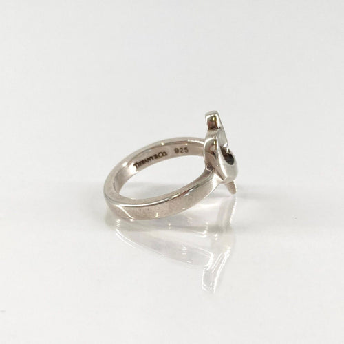 Ring 10 Off Tiffany&Co. Ag925 9.5 4.0G