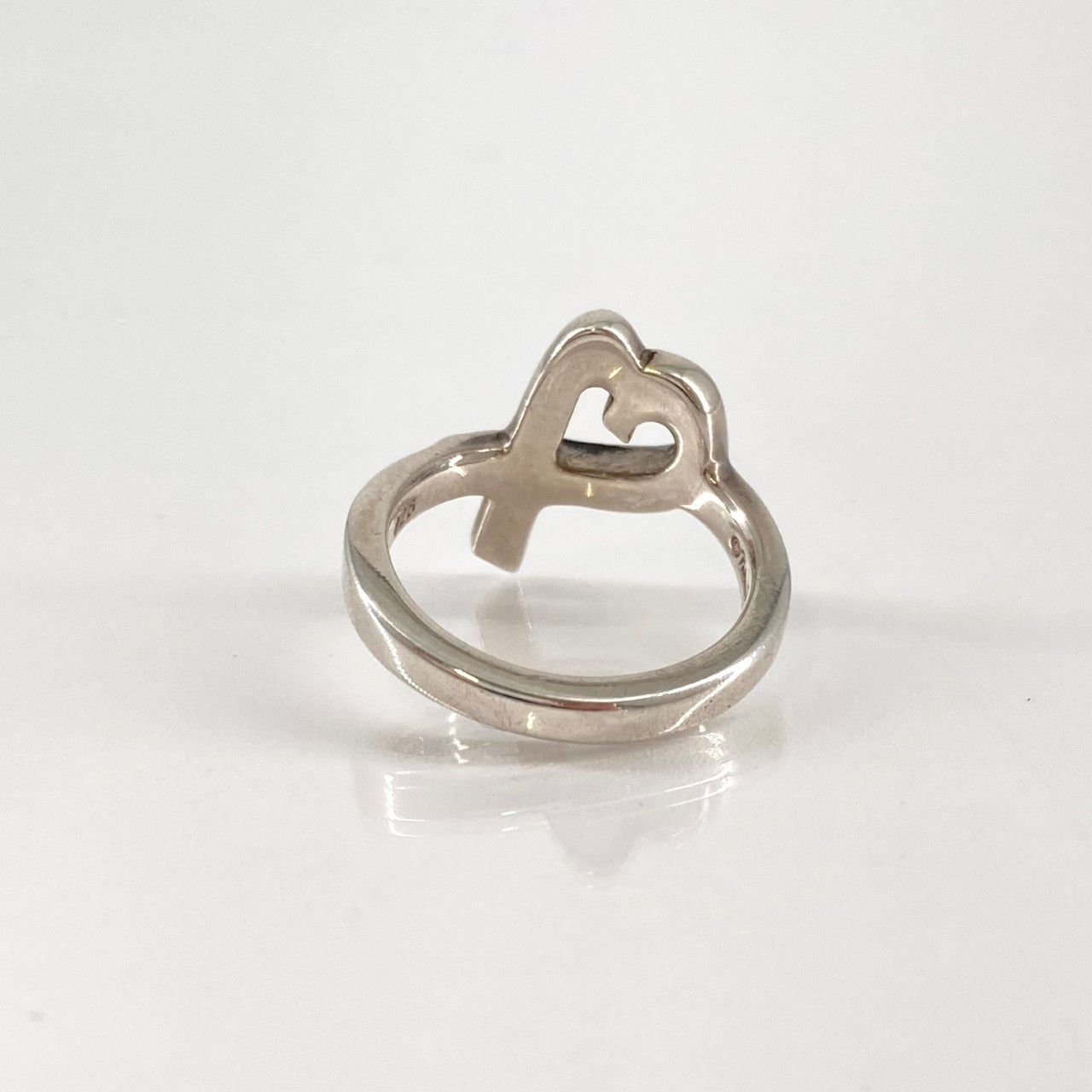Ring 10 Off Tiffany&Co. Ag925 9.5 4.0G
