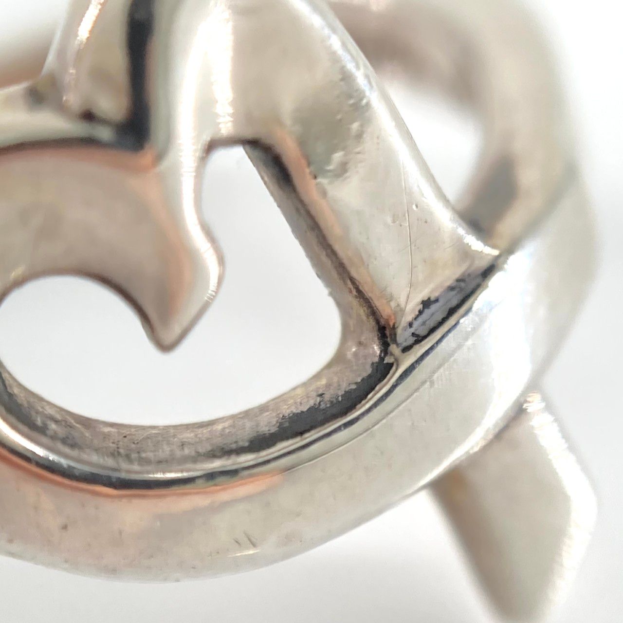 Ring 10 Off Tiffany&Co. Ag925 9.5 4.0G