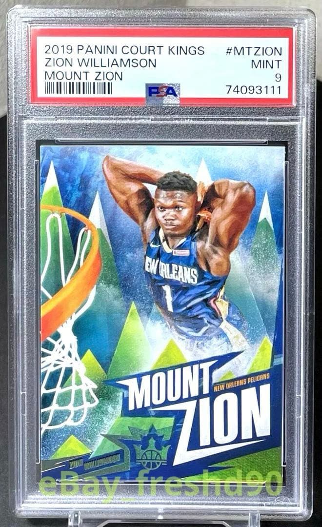 Nba Zion Williamson Rc Mount Sp Psa