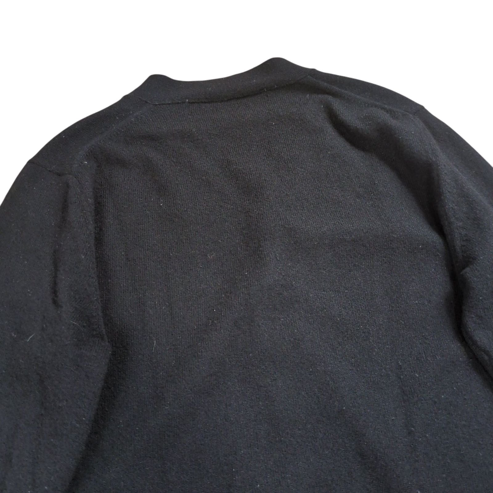 Play Comme Des Garcons Cardigan Heart Motif Wool