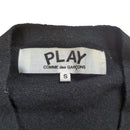 Play Comme Des Garcons Cardigan Heart Motif Wool