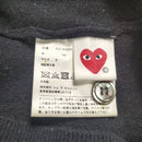 Play Comme Des Garcons Cardigan Heart Motif Wool