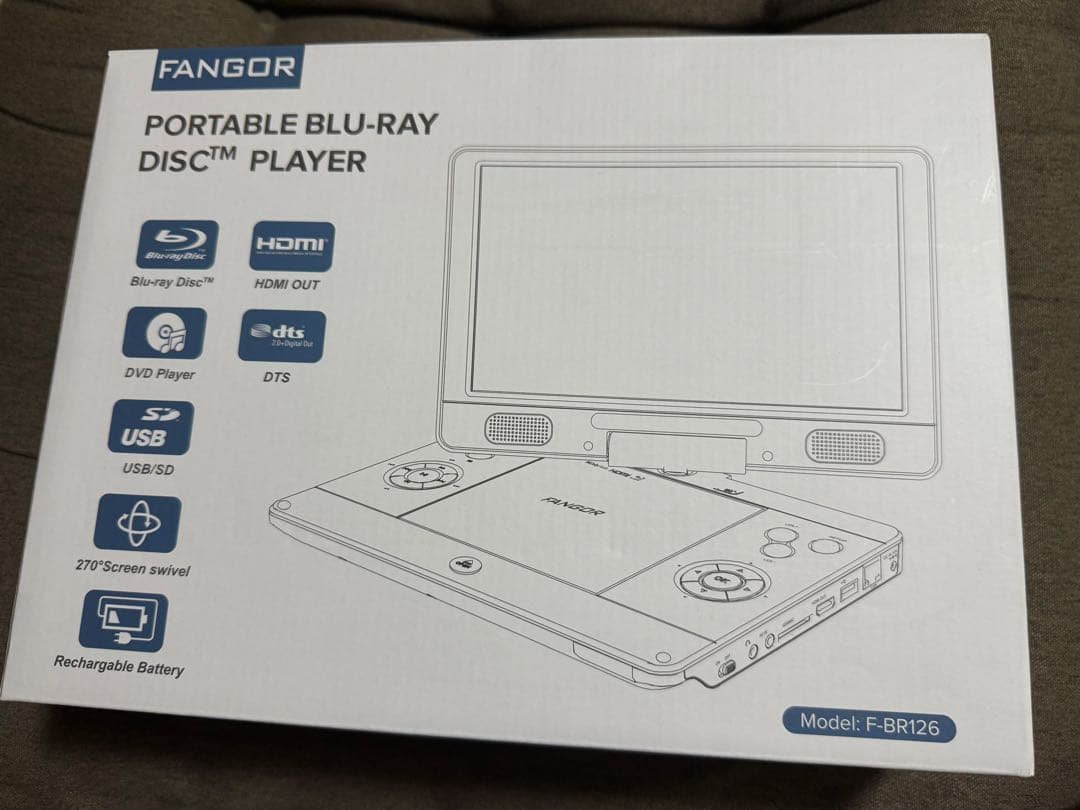 Portable Md Players Fangor F Br126