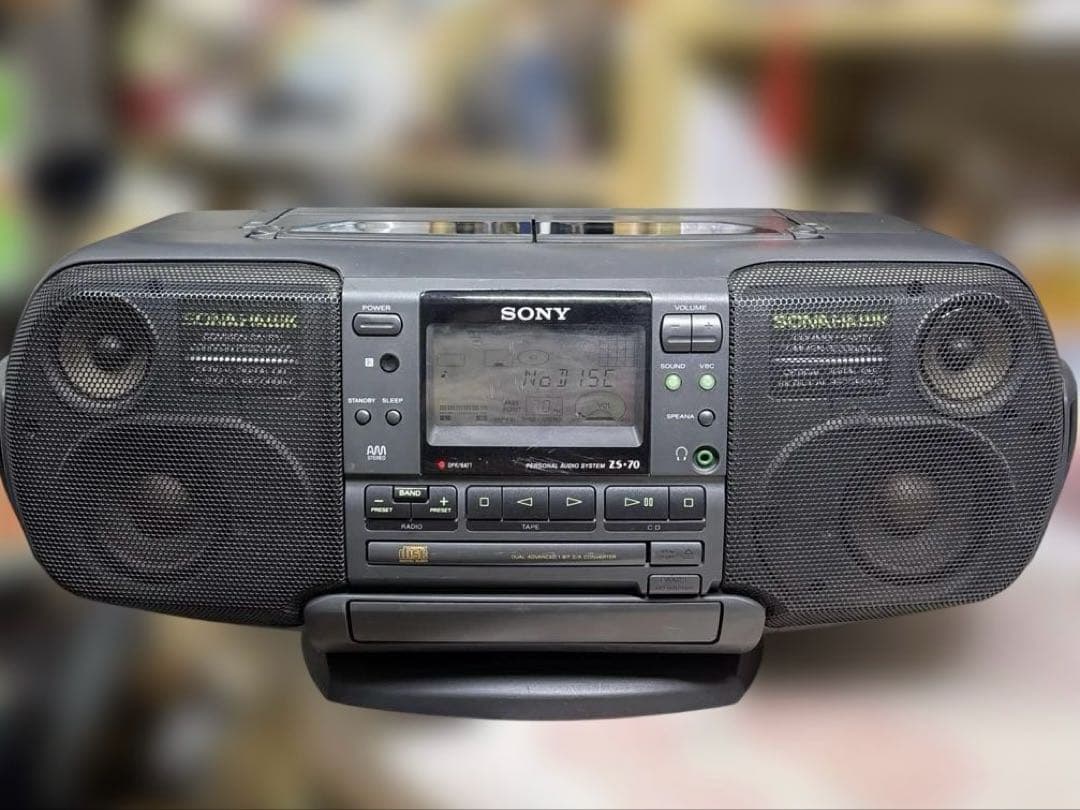Sony Cd, Md Cassette Decks Zs-70(K)